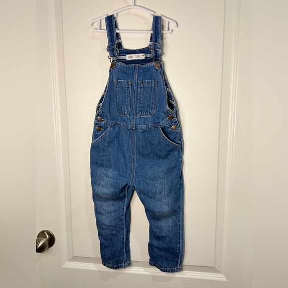 Zara Other - Zara Classic Blue Denim Overalls
